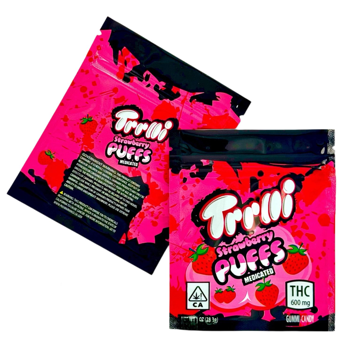 TRRLLI STRAWBERRY PUFFS UK