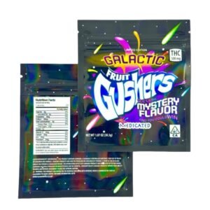 GUSHERS GALACTIC FRUIT GUMMIES UK