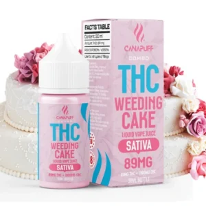 CanaPuff THC/1000mg CBC – Weeding Cake 89mg THC – Liquid, 30 ml